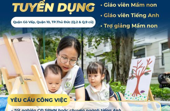 Global Ecokids tuyển dụng